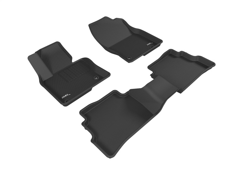 Picture of 3D MAXpider ACE Kagu-Combo-Black Floor Mats - L1MZ05801509