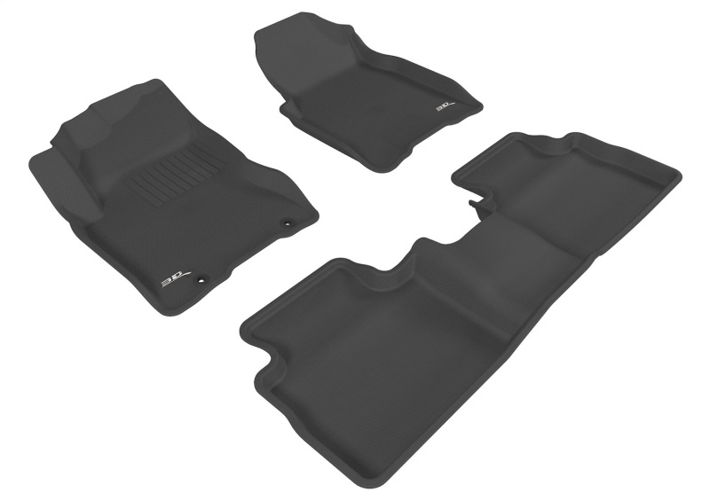 Picture of 3D MAXpider ACE Kagu-Combo-Black Floor Mats - L1NS02901509