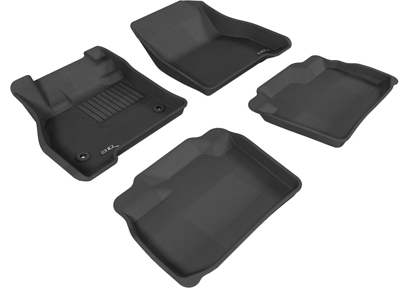 Picture of 3D MAXpider ACE Kagu-Combo-Black Floor Mats - L1NS04901509