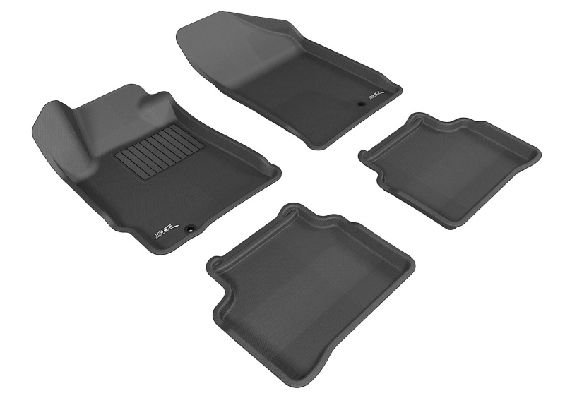 Picture of 3D MAXpider ACE Kagu-Combo-Black Floor Mats - L1NS06201509