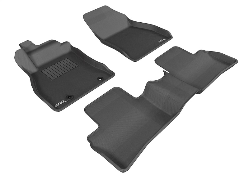Picture of 3D MAXpider ACE Kagu-Combo-Black Floor Mats - L1NS06401509
