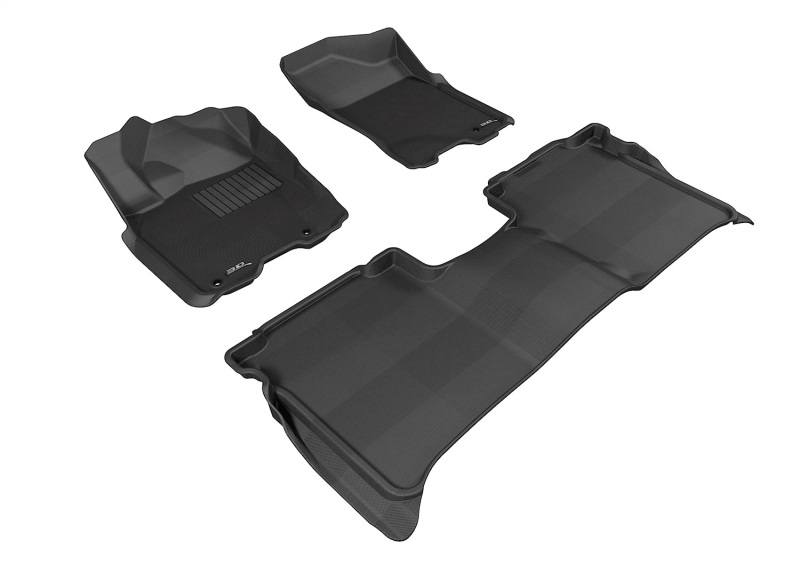 Picture of 3D MAXpider ACE Kagu-Combo-Black Floor Mats - L1NS06701509