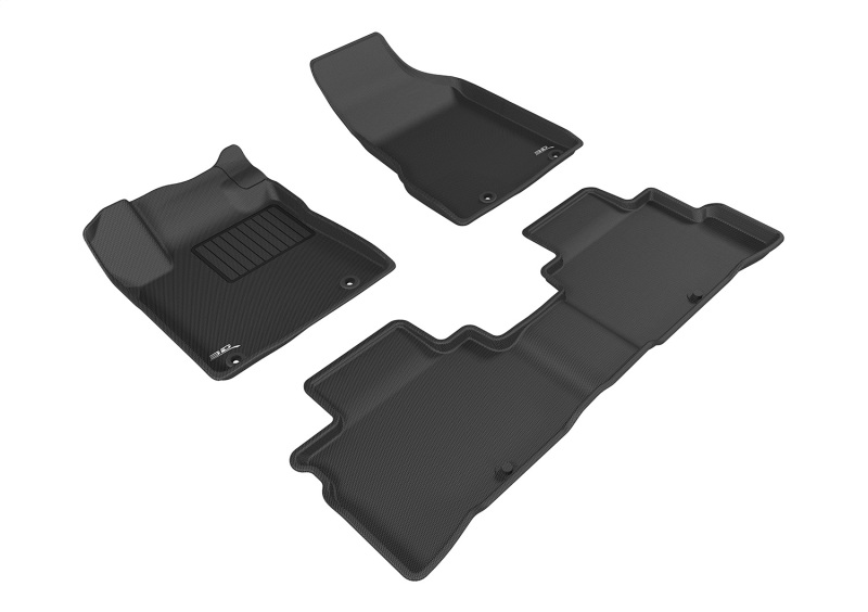 Picture of 3D MAXpider ACE Kagu-Combo-Black Floor Mats - L1NS08301509