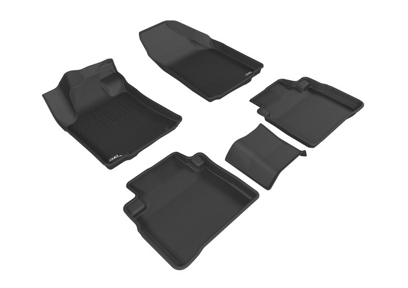 Picture of 3D MAXpider ACE Kagu-Combo-Black Floor Mats - L1NS08801509