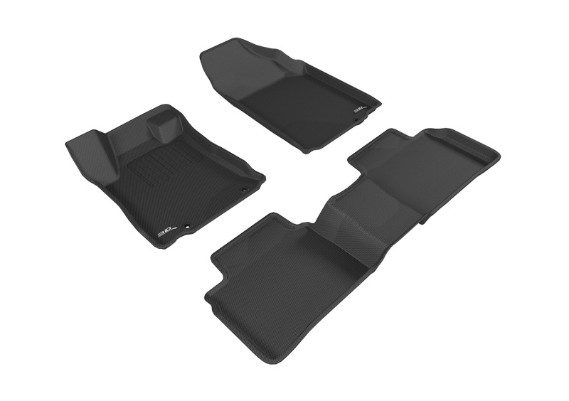 Picture of 3D MAXpider ACE Kagu-Combo-Black Floor Mats - L1NS09201509