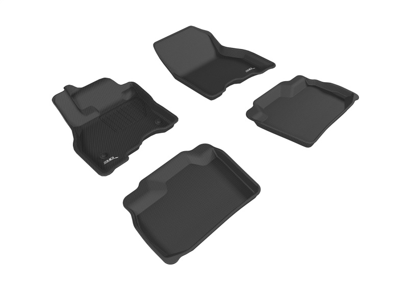 Picture of 3D MAXpider ACE Kagu-Combo-Black Floor Mats - L1NS09301509
