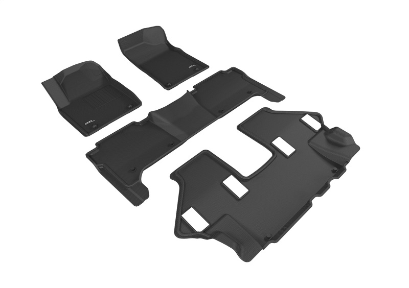 Picture of 3D MAXpider ACE Kagu-Combo-Black Floor Mats - L1NS09501509