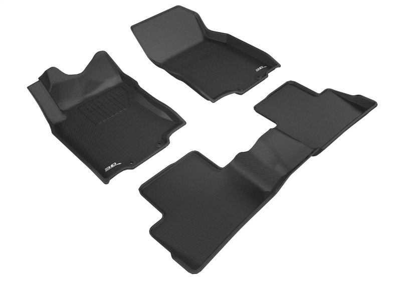Picture of 3D MAXpider ACE Kagu-Combo-Black Floor Mats - L1NS10501509