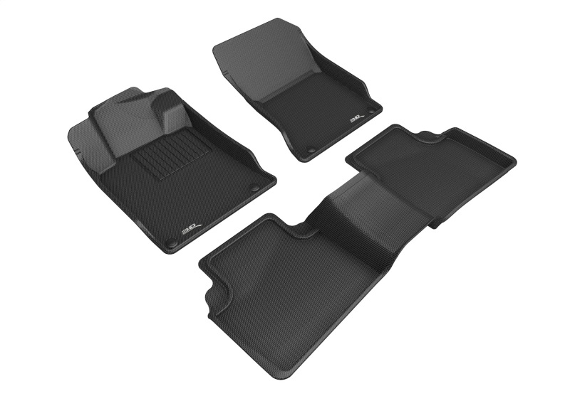 Picture of 3D MAXpider ACE Kagu-Combo-Black Floor Mats - L1NS11401509