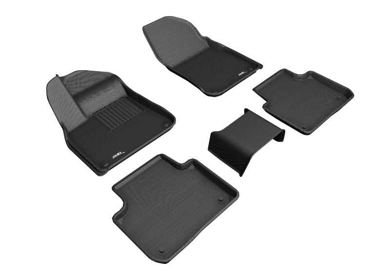 Picture of 3D MAXpider ACE Kagu-Combo-Black Floor Mats - L1PO01901509