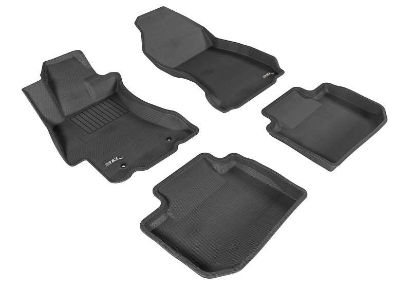 Picture of 3D MAXpider ACE Kagu-Combo-Black Floor Mats - L1SB02001509