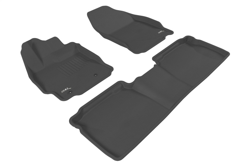 Picture of 3D MAXpider ACE Kagu-Combo-Black Floor Mats - L1SC00101509