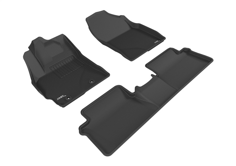 Picture of 3D MAXpider ACE Kagu-Combo-Black Floor Mats - L1SC00601509