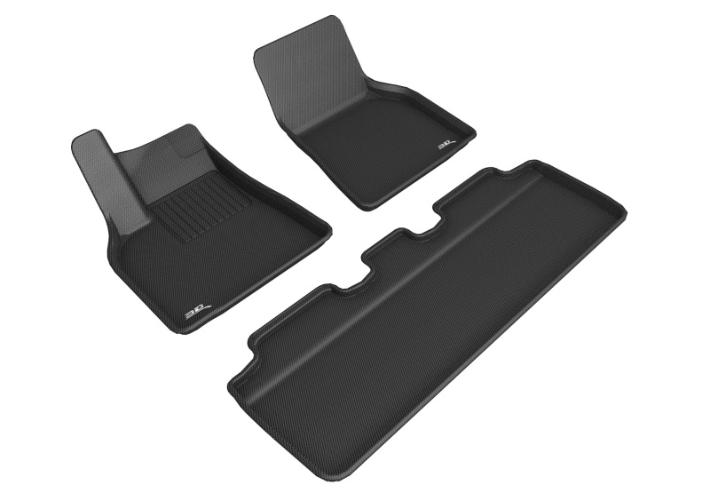 Picture of 3D MAXpider ACE Kagu-Combo-Black Floor Mats - L1TL01701509