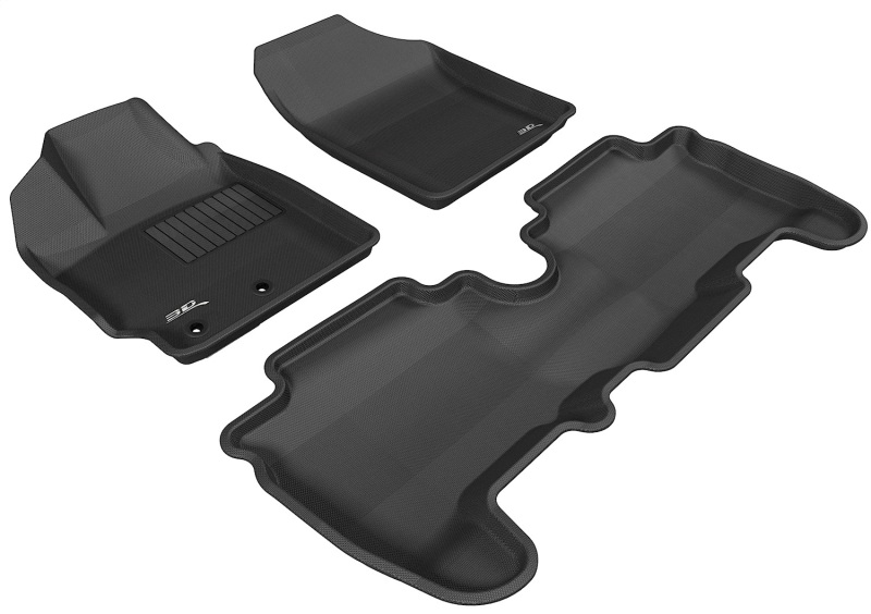 Picture of 3D MAXpider ACE Kagu-Combo-Black Floor Mats - L1TY02401509