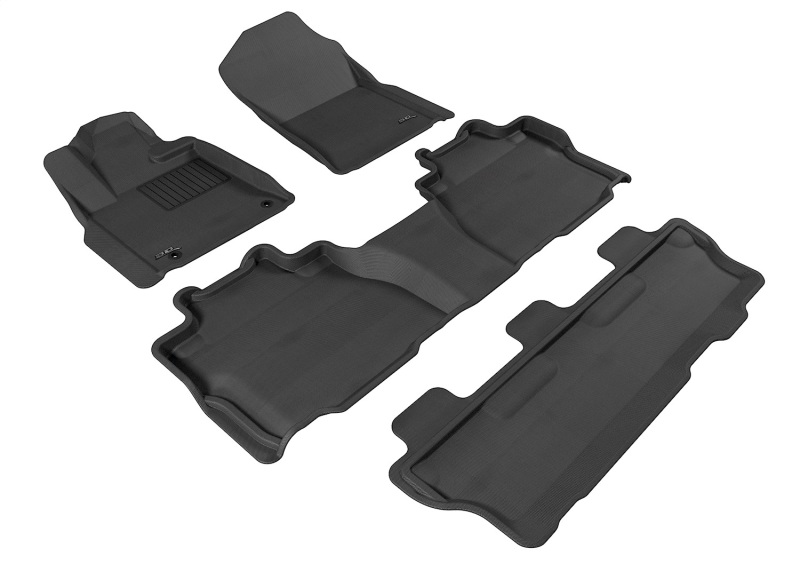 Picture of 3D MAXpider ACE Kagu-Combo-Black Floor Mats - L1TY15201509