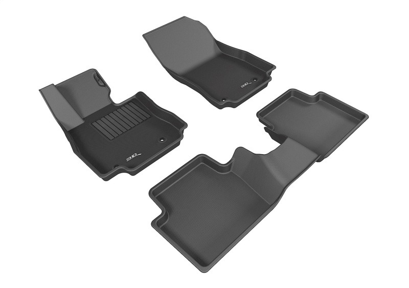 Picture of 3D MAXpider ACE Kagu-Combo-Black Floor Mats - L1TY22701509