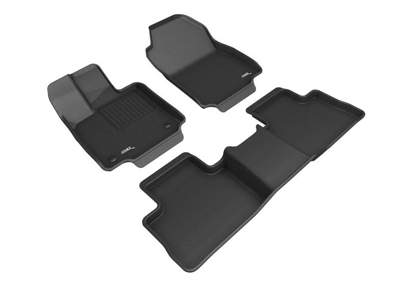 Picture of 3D MAXpider ACE Kagu-Combo-Black Floor Mats - L1TY25501509