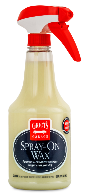 Picture of Griots Garage GRG Spray-On Washes & Waxes Washes & Soaps - 10962