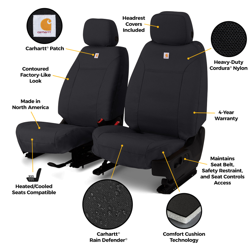 Picture of Covercraft CVR Toyota Seat Covers - GTT4577COBK