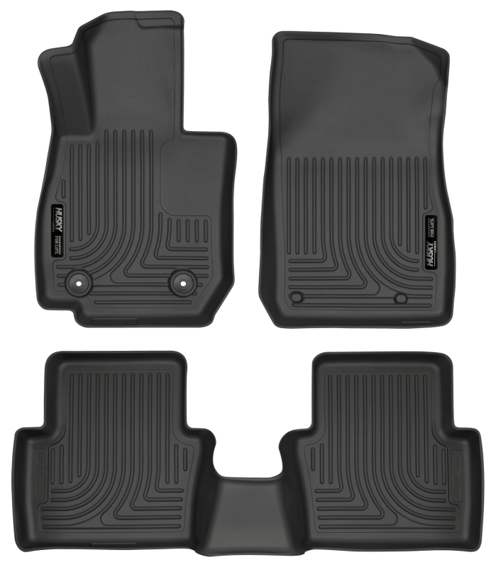Picture of Husky Liners HL WB-Combo-Black Floor Mats - 96701