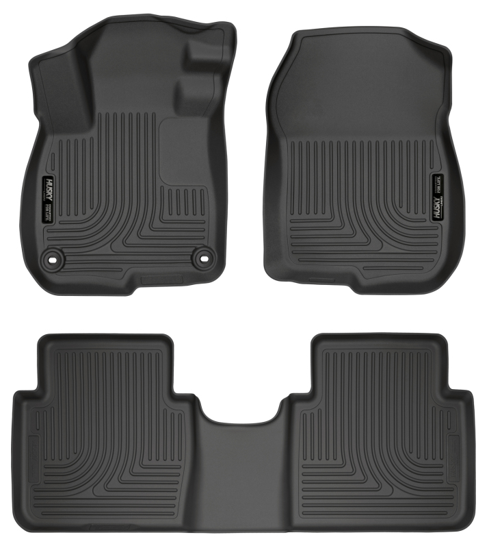 Picture of Husky Liners HL WB-Combo-Black Floor Mats - 99401