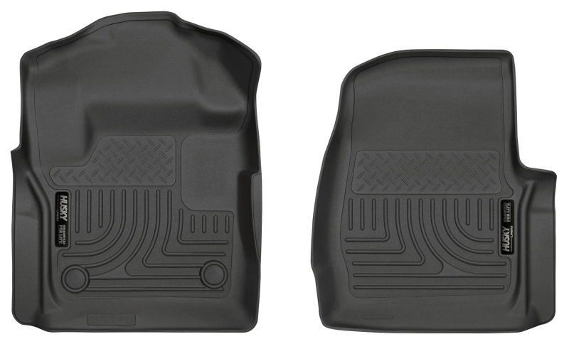 Picture of Husky Liners HL WB-Front-Black Floor Mats - 13311