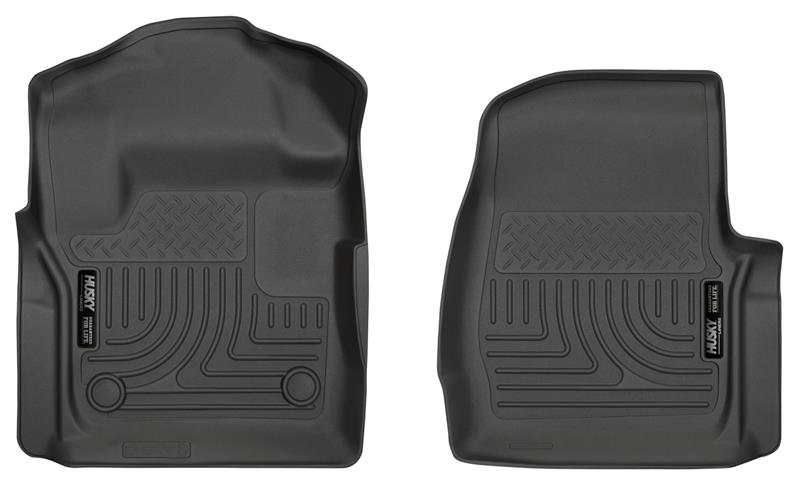 Picture of Husky Liners HL WB-Front-Black Floor Mats - 13311