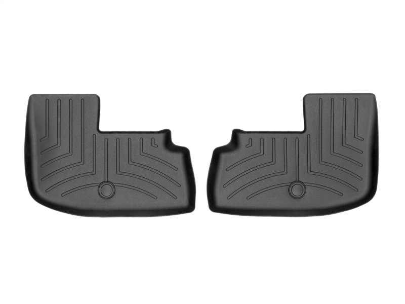 Picture of WeatherTech WT FloorLiner-Rear-Blk Floor Mats - 442524