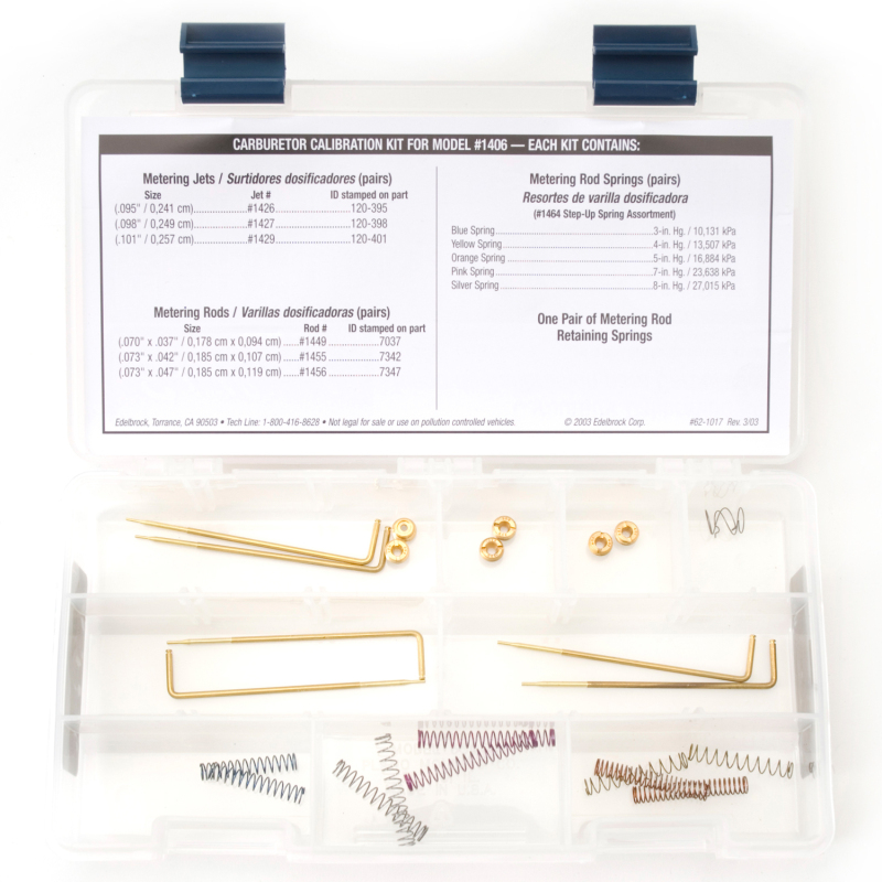 Picture of Edelbrock EDE Carb Jets Carburetors - 1487