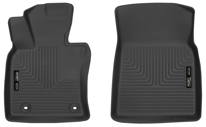 Picture of Husky Liners HL XAC-Front-Black Floor Mats - 52831
