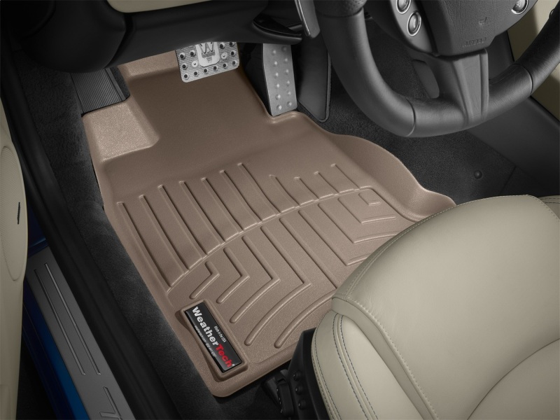 Picture of WeatherTech WT FloorLiner-Front-Tan Floor Mats - 452021