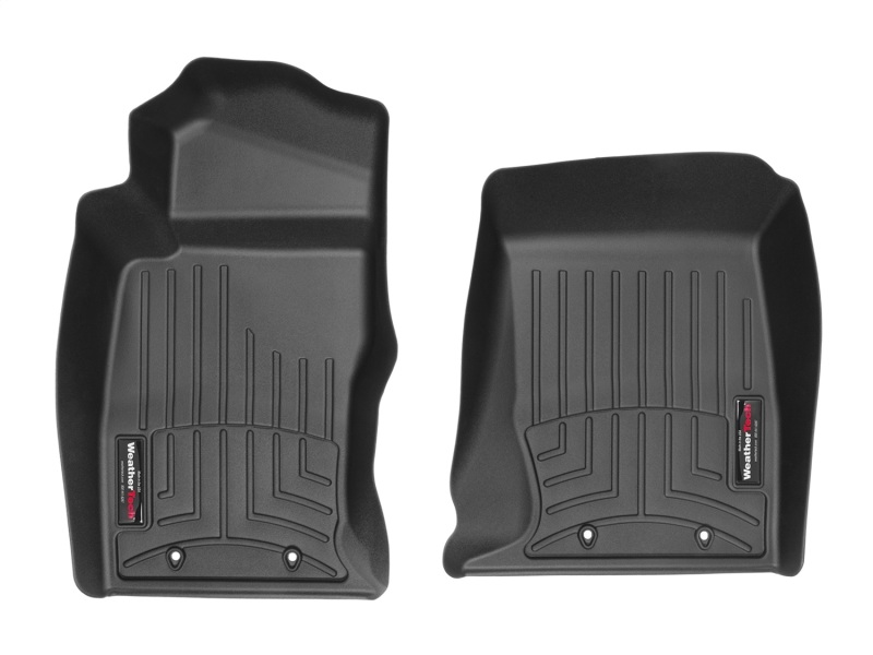 Picture of WeatherTech WT FloorLiner-Front-Blk Floor Mats - 448311