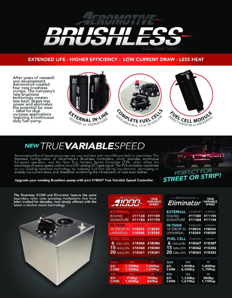 Picture of Aeromotive AER External Fuel Pumps - 11124