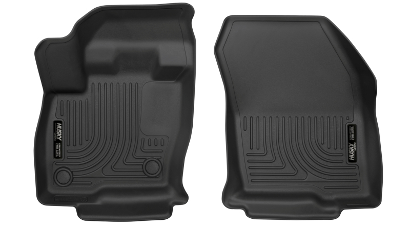 Picture of Husky Liners HL XAC-Front-Black Floor Mats - 52171