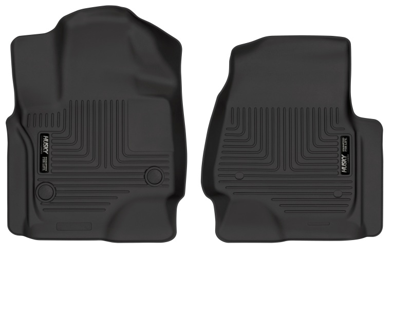 Picture of Husky Liners HL WB-Front-Black Floor Mats - 13341
