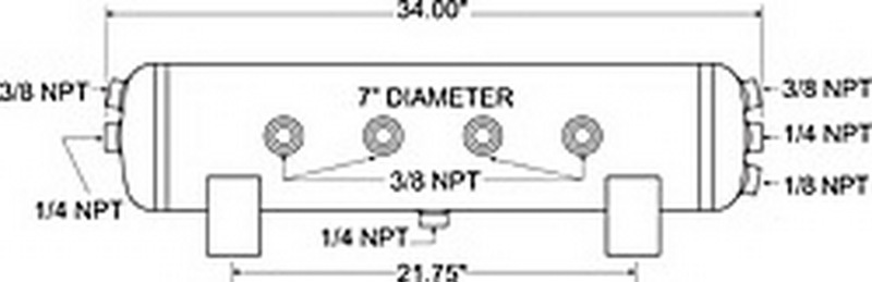 Picture of Firestone FIR Air Tanks - 9242