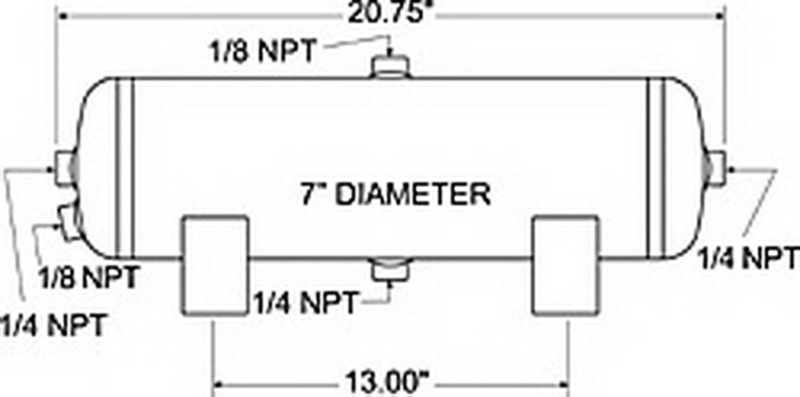 Picture of Firestone FIR Air Tanks - 9245