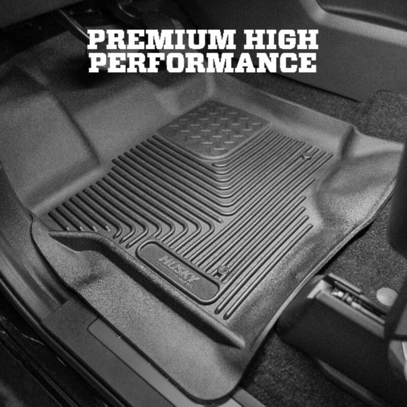 Picture of Husky Liners HL XAC-Front-Black Floor Mats - 52781