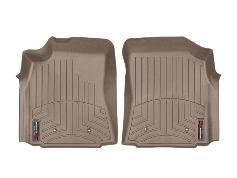 Picture of WeatherTech WT FloorLiner-Front-Tan Floor Mats - 458001