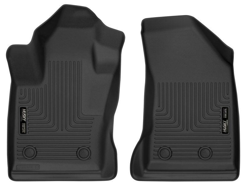 Picture of Husky Liners HL XAC-Front-Black Floor Mats - 52891