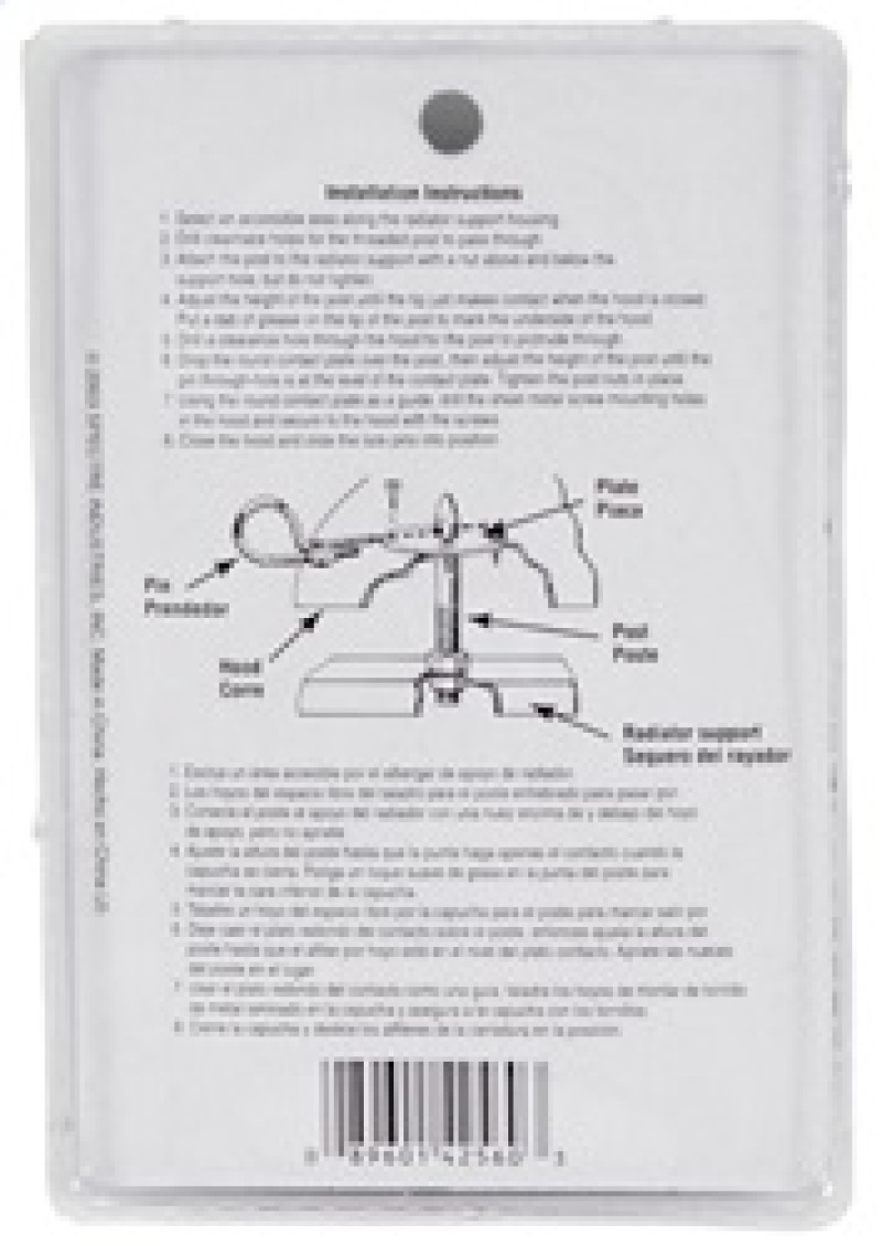 Picture of Spectre SPE Hood Pins - 4256