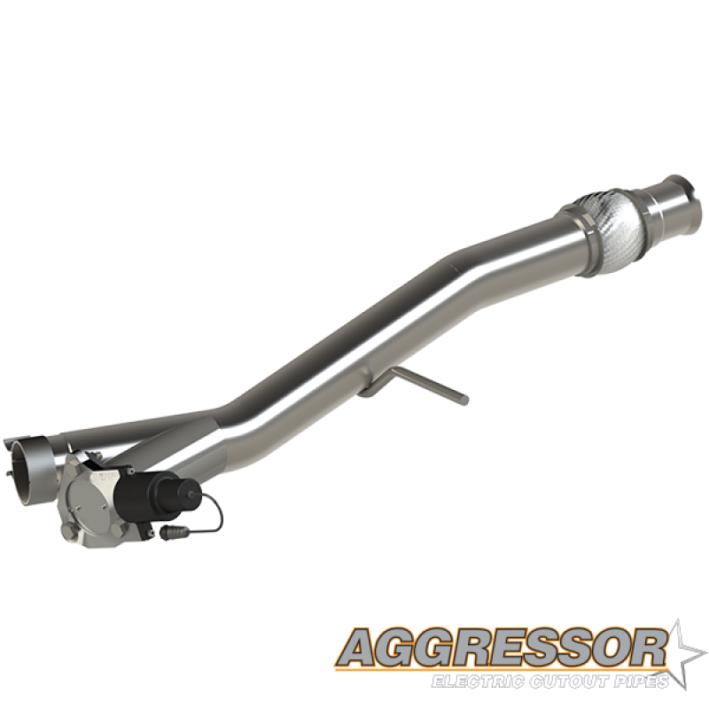 Picture of QTP Aggressor Cutout Pipes Exhaust Cutouts - 510014