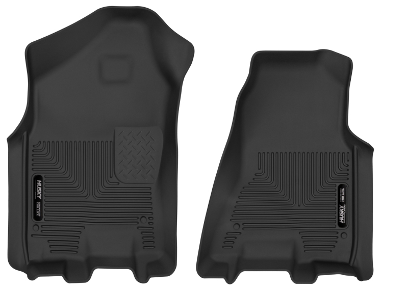 Picture of Husky Liners HL XAC-Front-Black Floor Mats - 54501