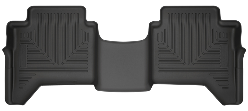 Picture of Husky Liners HL WB-Rear-Black Floor Mats - 14411