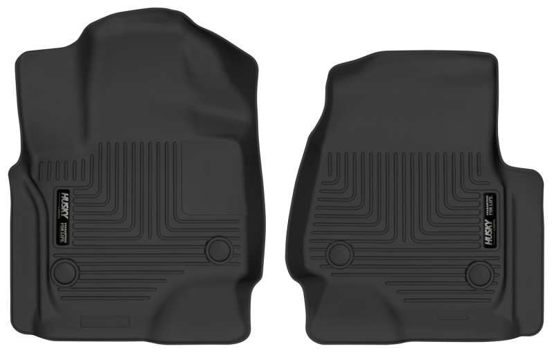 Picture of Husky Liners HL XAC-Front-Black Floor Mats - 54651