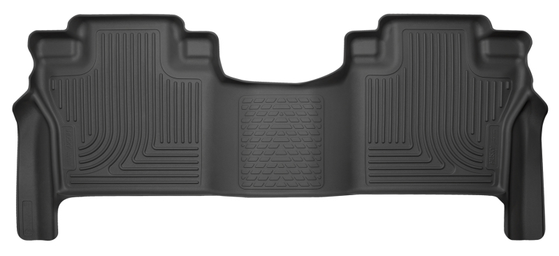 Picture of Husky Liners HL WB-Rear-Black Floor Mats - 14601