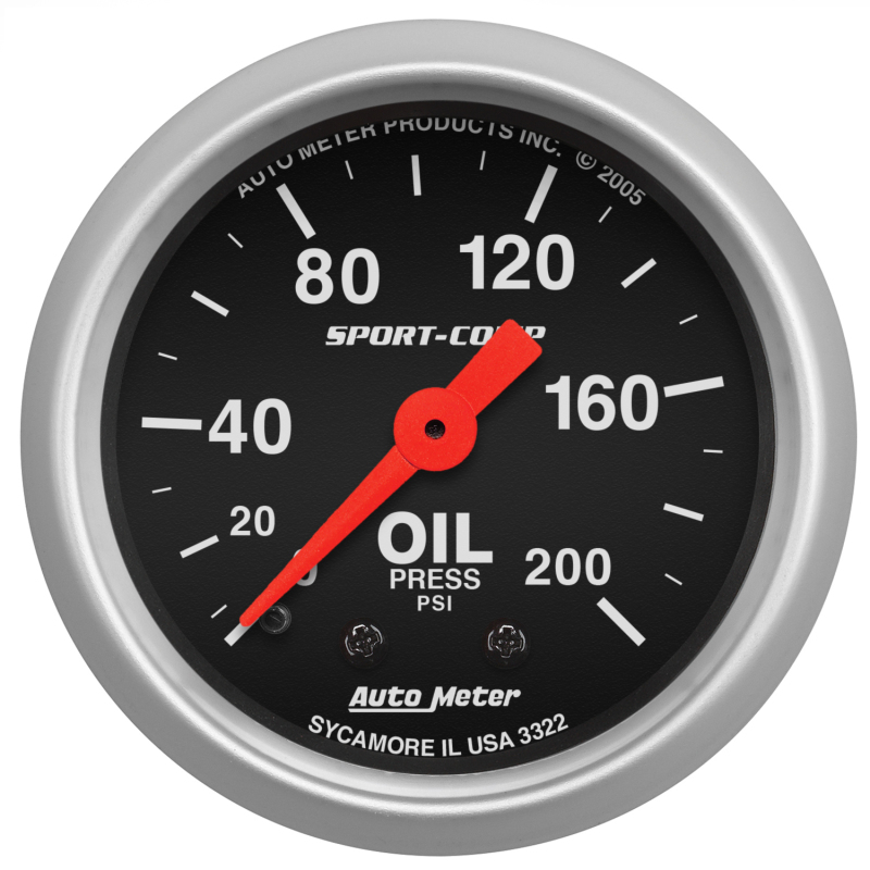 Picture of AutoMeter AM Sport-Comp Gauges - 3322