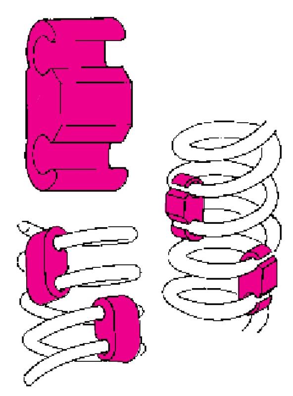 Picture of SPC Performance SPC Coil Spring Stabilizer Spring Insulators - 24750