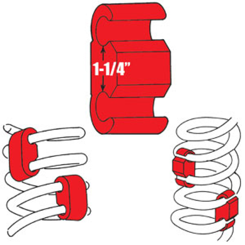 Picture of SPC Performance SPC Coil Spring Stabilizer Spring Insulators - 24970
